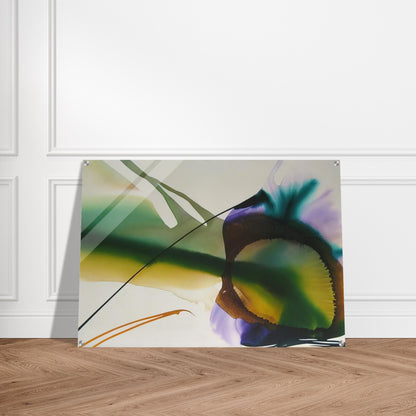 Phenomena Amber Sight - 1968 - Paul Jenkins Acrylic Print - 70x100 cm / 28x40″ inches