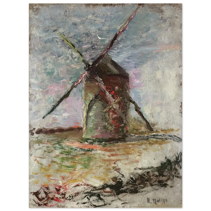 Henri Matisse - MOULIN 1897  75x100 cm / 30x40inches Fine Art Poster