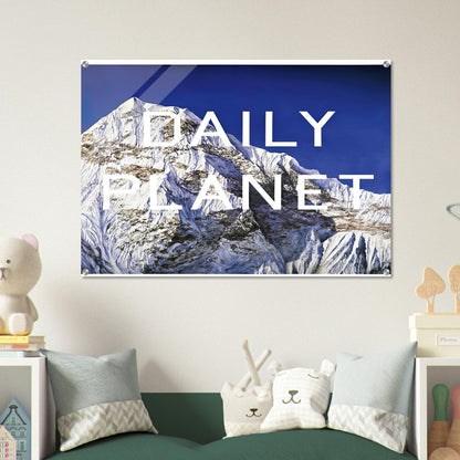 DAILY PLANET 2003 - Edward Ruscha Acrylic Print - 70x100 cm / 28x40″ inches