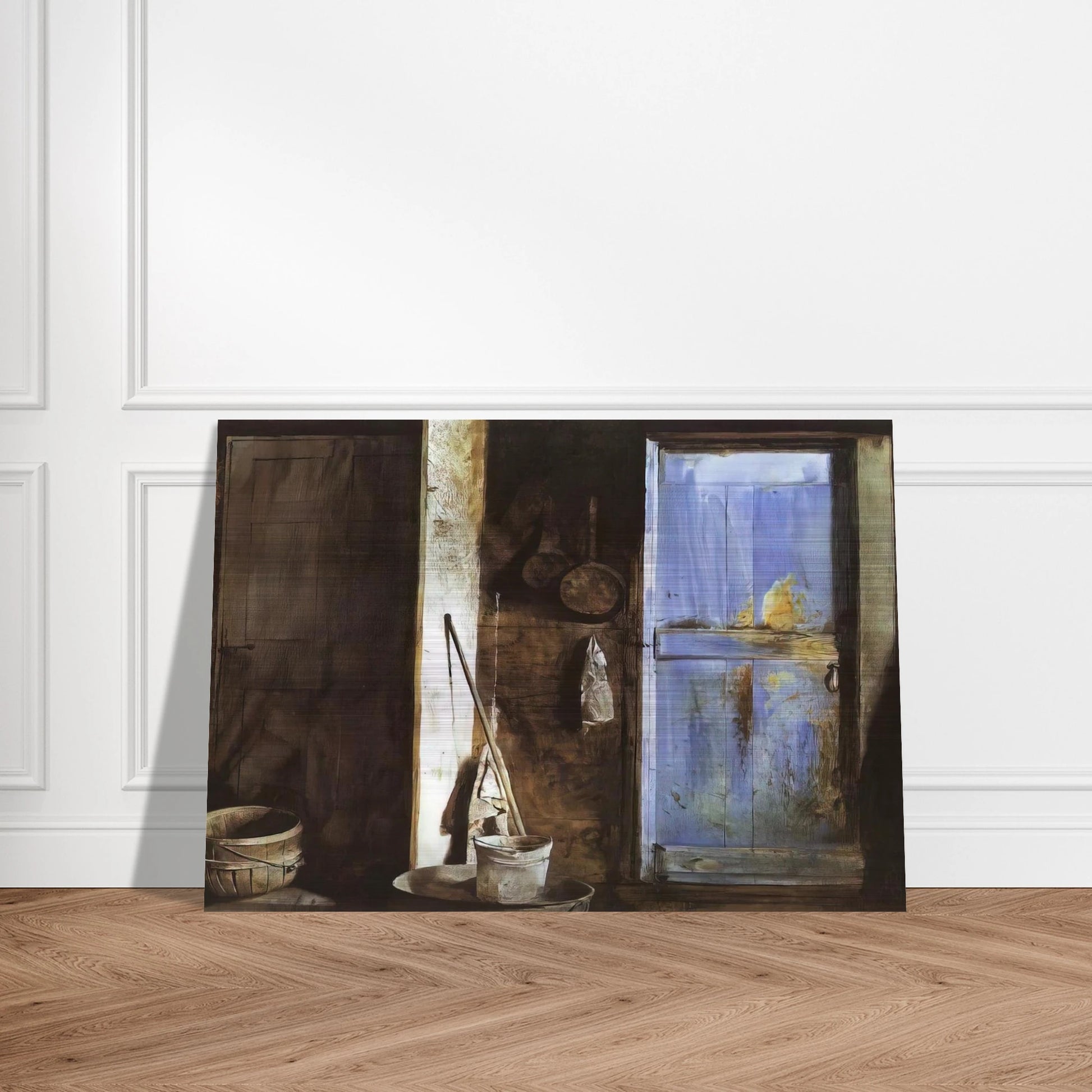 ALVARO CHRISTINA - Andrew Wyeth Brushed Aluminum Print - 70x100 cm / 28x40 inches | Andrew Wyeth Aluminum Print | Andrew Wyeth Prints