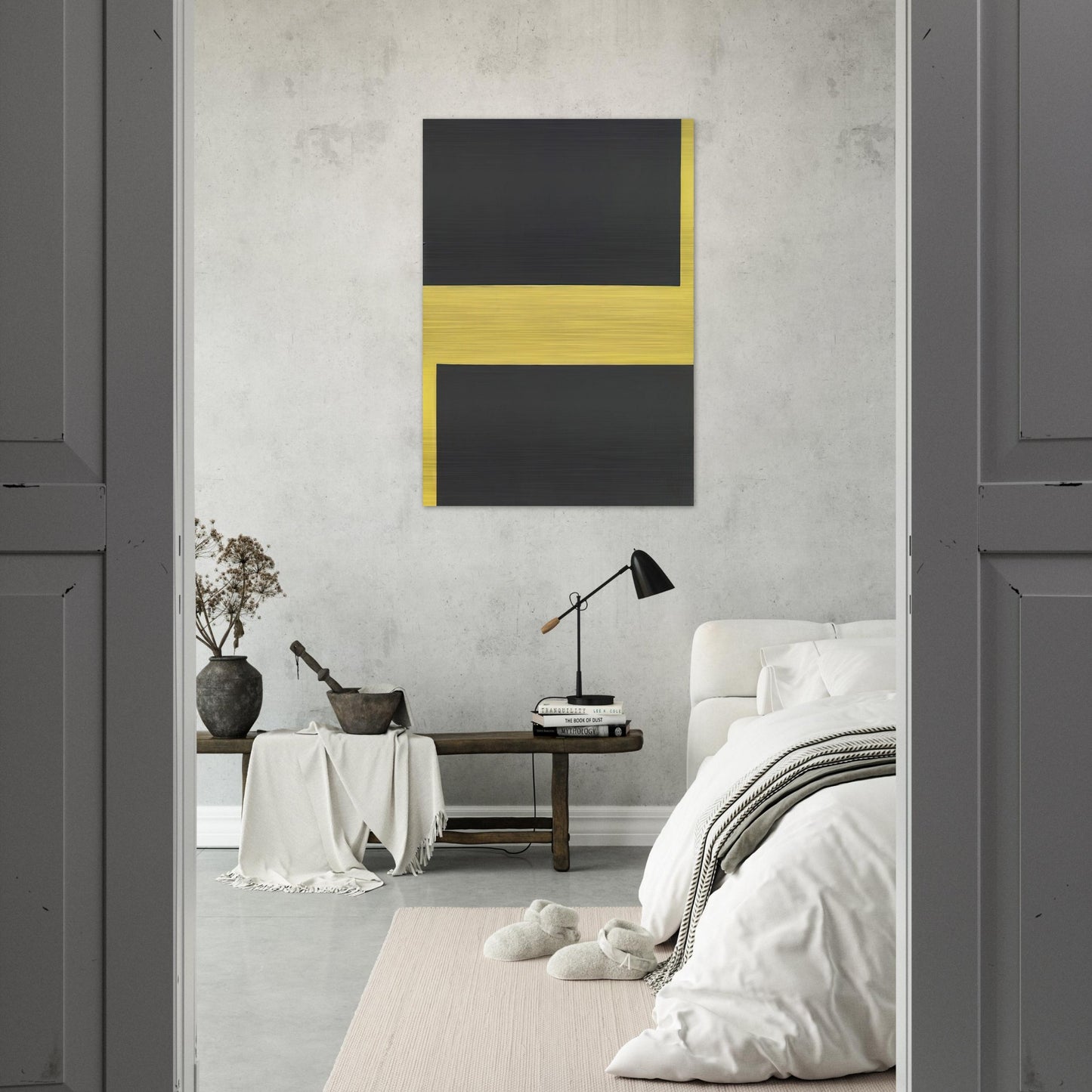 UNTITLED 1964 - BLINKY PALERMO Brushed Aluminum Print - 70x100 cm / 28x40 inches | BLINKY PALERMO Aluminum Print | BLINKY PALERMO Prints