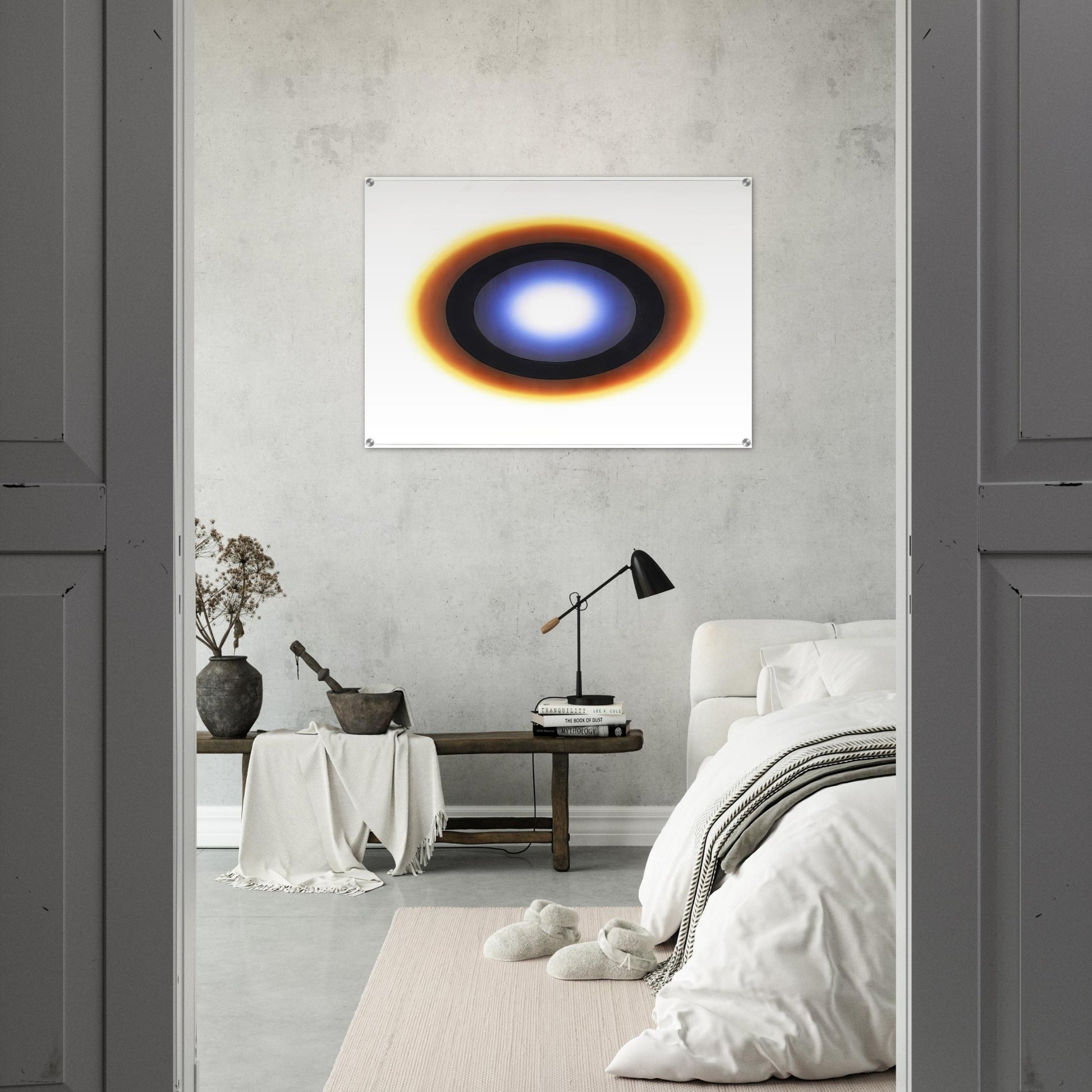 Koło - 1964 - Wojciech Fangor Acrylic Print - 70x100 cm / 28x40″ inches | Wojciech Fangor Wall Art | Wojciech Fangor Prints