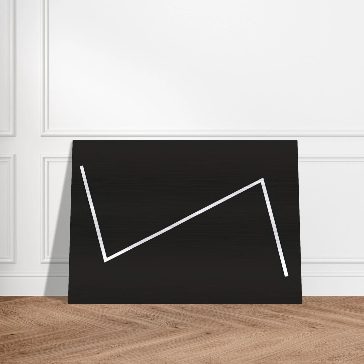 Yesterday - 1987 - Carmen Herrera Brushed Aluminum Print - 70x100 cm / 28x40 inches | Carmen Herrera Aluminum Print | Carmen Herrera Prints