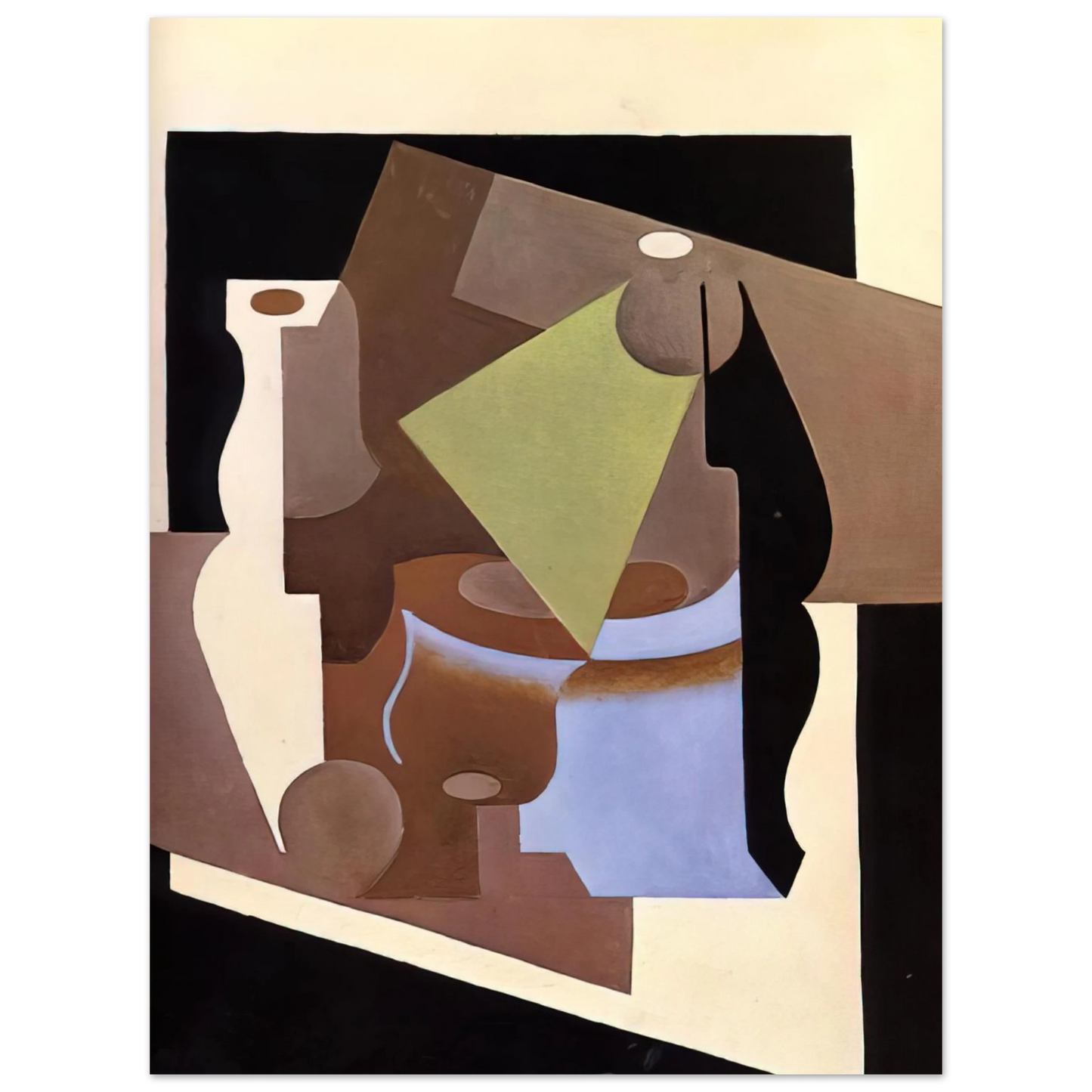 Juan Gris - STILL LIFE WITH LAMP 1919  75x100 cm / 30x40inches Fine Art Poster
