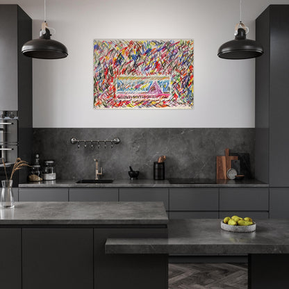 Coffee Thyme - Sam Gilliam Acrylic Print - 70x100 cm / 28x40″ inches
