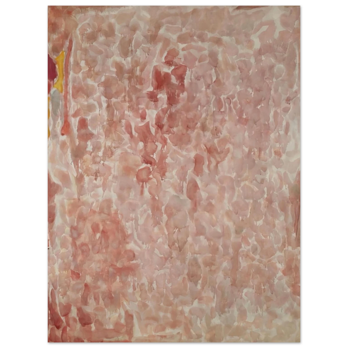 Sam Francis - Red and Pink  75x100 cm / 30x40inches Fine Art Poster