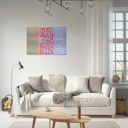 Settori - 1962 - Carla Accardi Brushed Aluminum Print - 70x100 cm / 28x40 inches | Carla Accardi Aluminum Print | Carla Accardi Prints