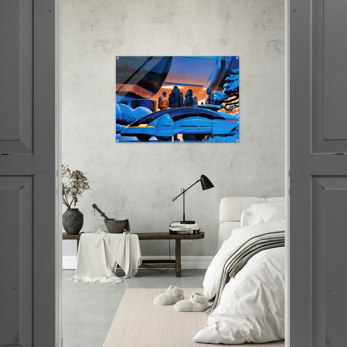Syd Mead - Syd Mead Acrylic Print - 70x100 cm / 28x40″ inches | Syd Mead Wall Art | Syd Mead Prints