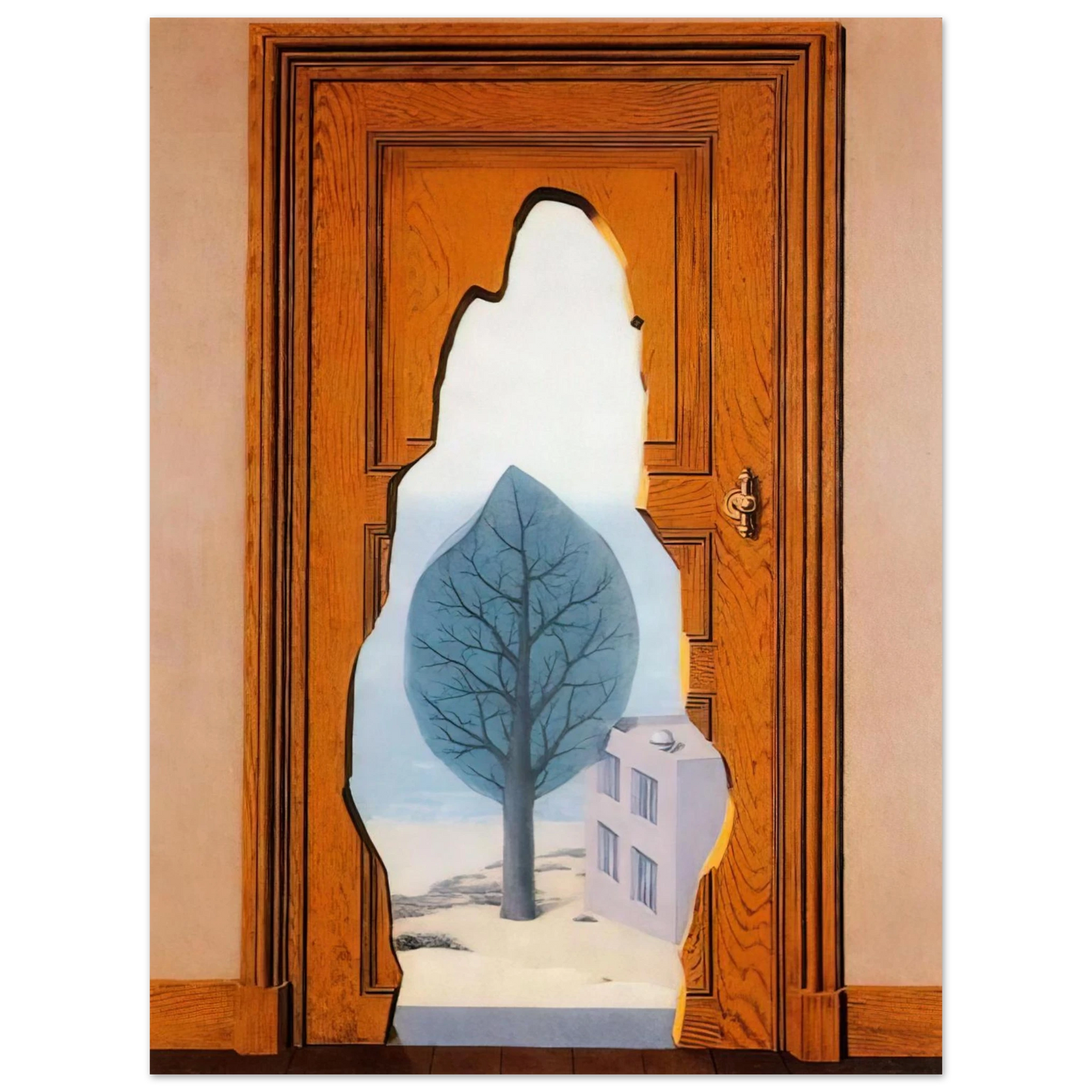 Rene Magritte - THE AMOROUS PERPECTIVE 1935  75x100 cm / 30x40inches Fine Art Poster