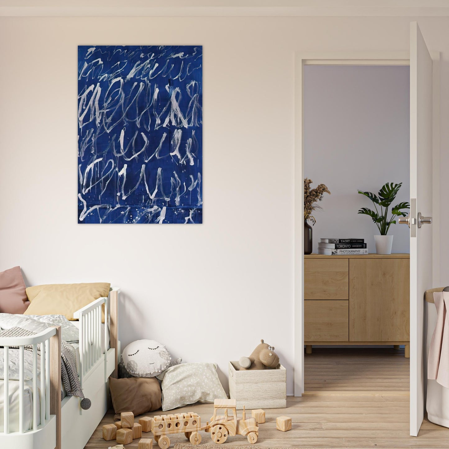 Untitled - Cy Twombly Brushed Aluminum Print - 70x100 cm / 28x40 inches | Cy Twombly Aluminum Print | Cy Twombly Prints