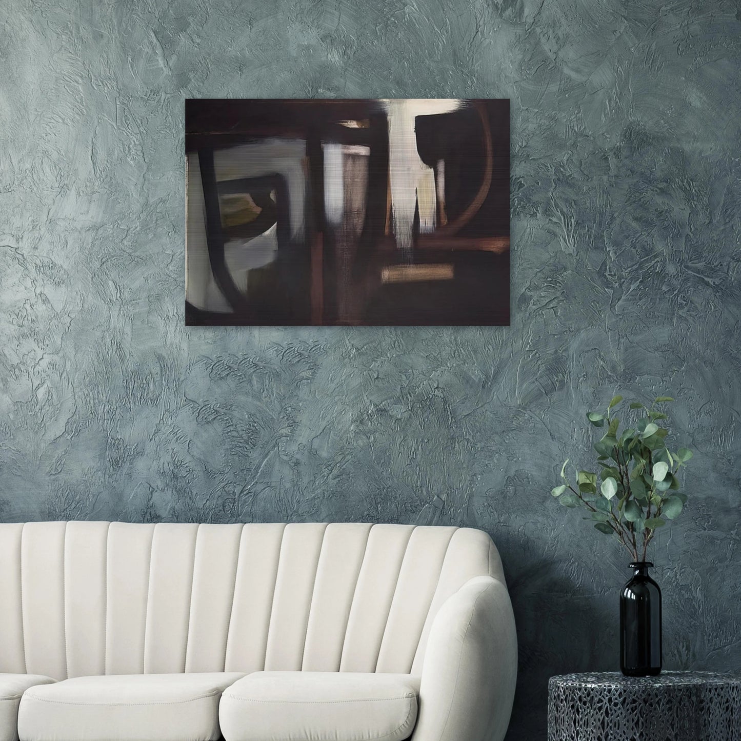 Old Sparta - 1952 - Theodoros Stamos Brushed Aluminum Print - 70x100 cm / 28x40 inches | Theodoros Stamos Aluminum Print | Theodoros Stamos Prints