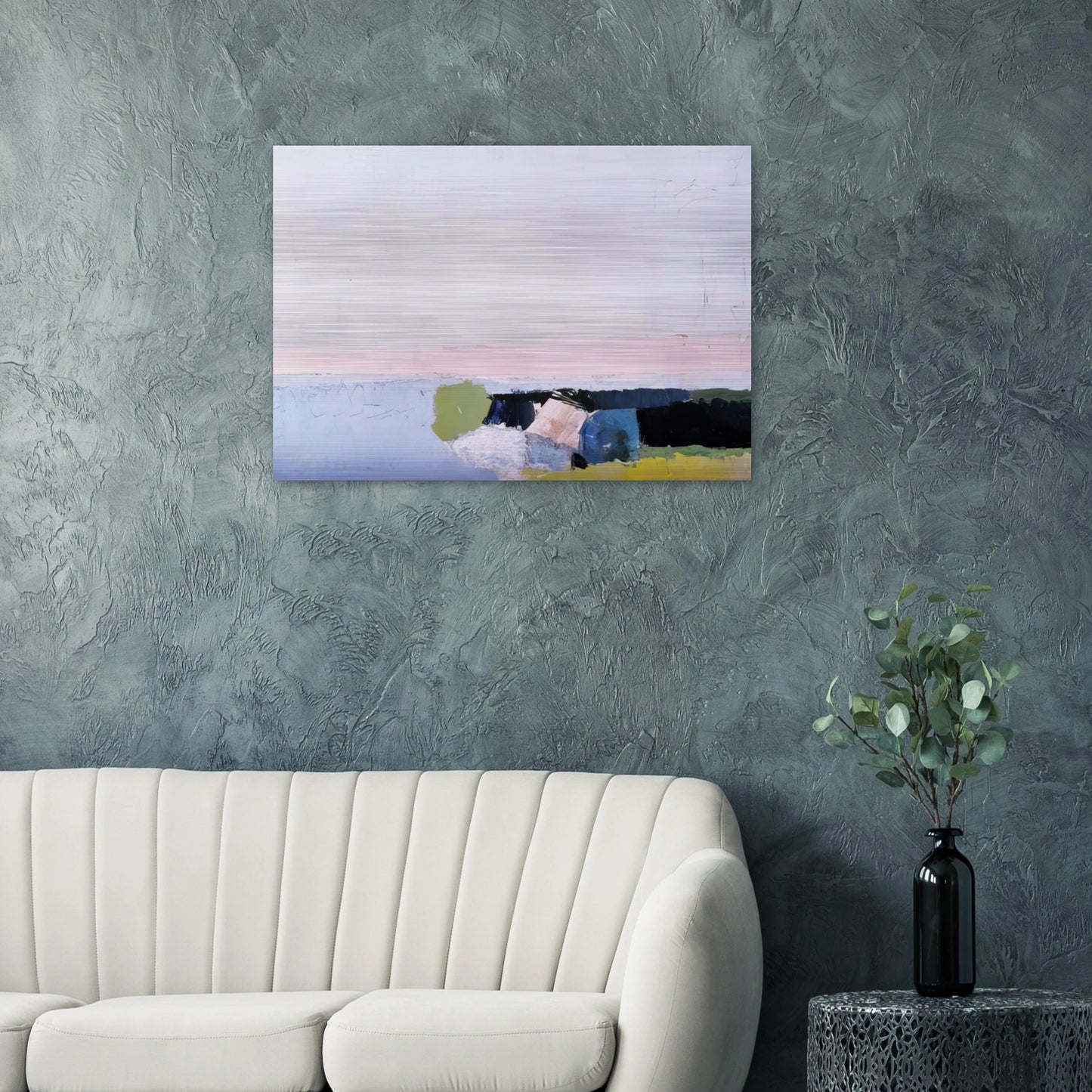 Bord de Mer - 1952 - Nicolas de Stael Brushed Aluminum Print - 70x100 cm / 28x40 inches | Nicolas de Stael Aluminum Print | Nicolas de Stael Prints