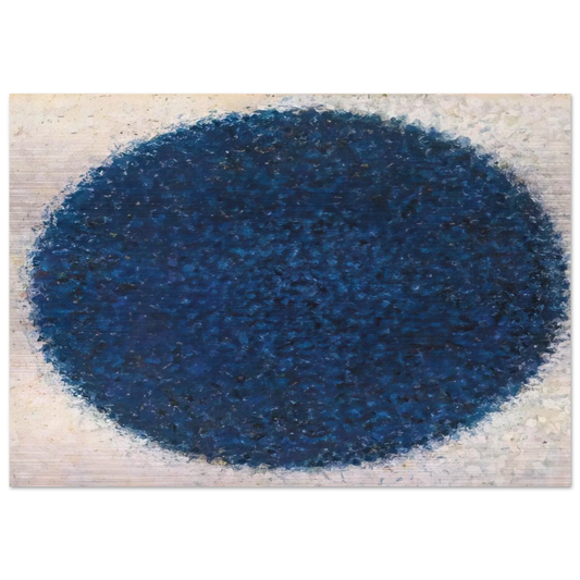 Moon Meditation - Richard Pousette-Dart Brushed Aluminum Print - 70x100 cm / 28x40 inches | Richard Pousette-Dart Aluminum Print | Richard Pousette-Dart Prints
