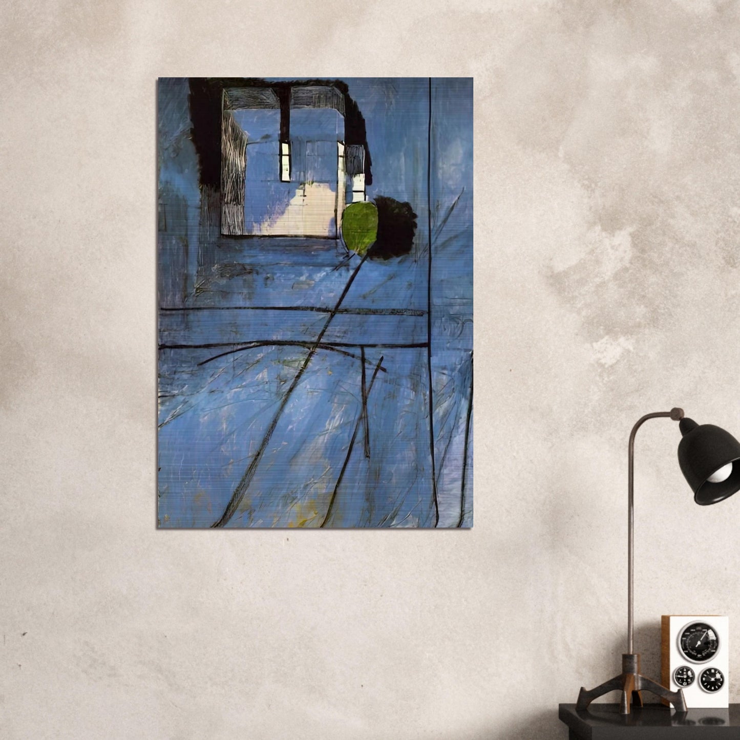 VIEW OF NOTRE DAME 1914 - Henri Matisse Brushed Aluminum Print - 70x100 cm / 28x40 inches | Henri Matisse Aluminum Print | Henri Matisse Prints