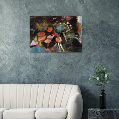 FLOWERS 1906 - Henri Matisse Brushed Aluminum Print - 70x100 cm / 28x40 inches | Henri Matisse Aluminum Print | Henri Matisse Prints