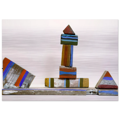 Untitled - 1970 - Betty Parsons Brushed Aluminum Print - 70x100 cm / 28x40 inches | Betty Parsons Aluminum Print | Betty Parsons Prints