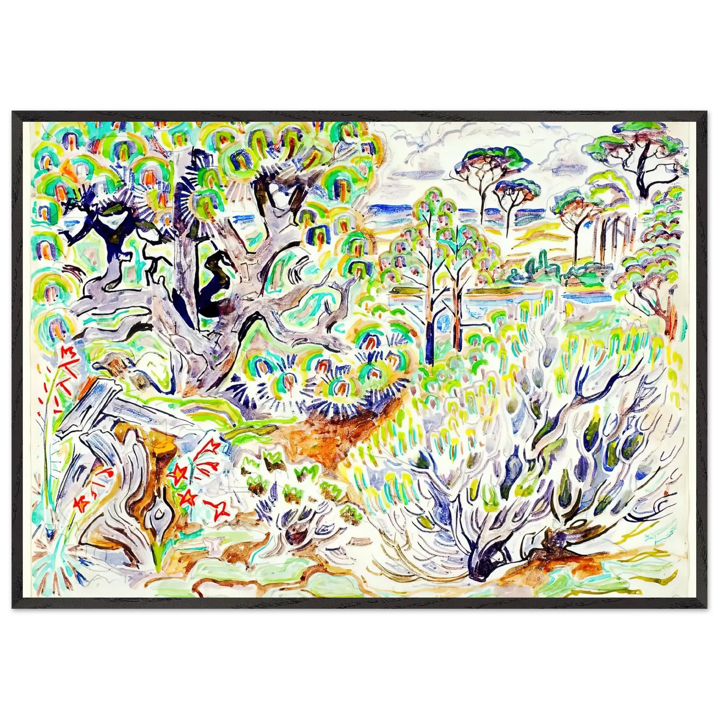 Walter Inglis Anderson - Walter Anderson Wall art - 15x20 cm / 6x8 Inches - Fine Art Poster - -