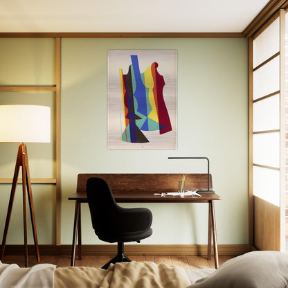 ORCHESTRA FROM THE PORTFOLIO REVOLVING DOORS 1926 - Man Ray Brushed Aluminum Print - 70x100 cm / 28x40 inches | Man Ray Aluminum Print | Man Ray Prints