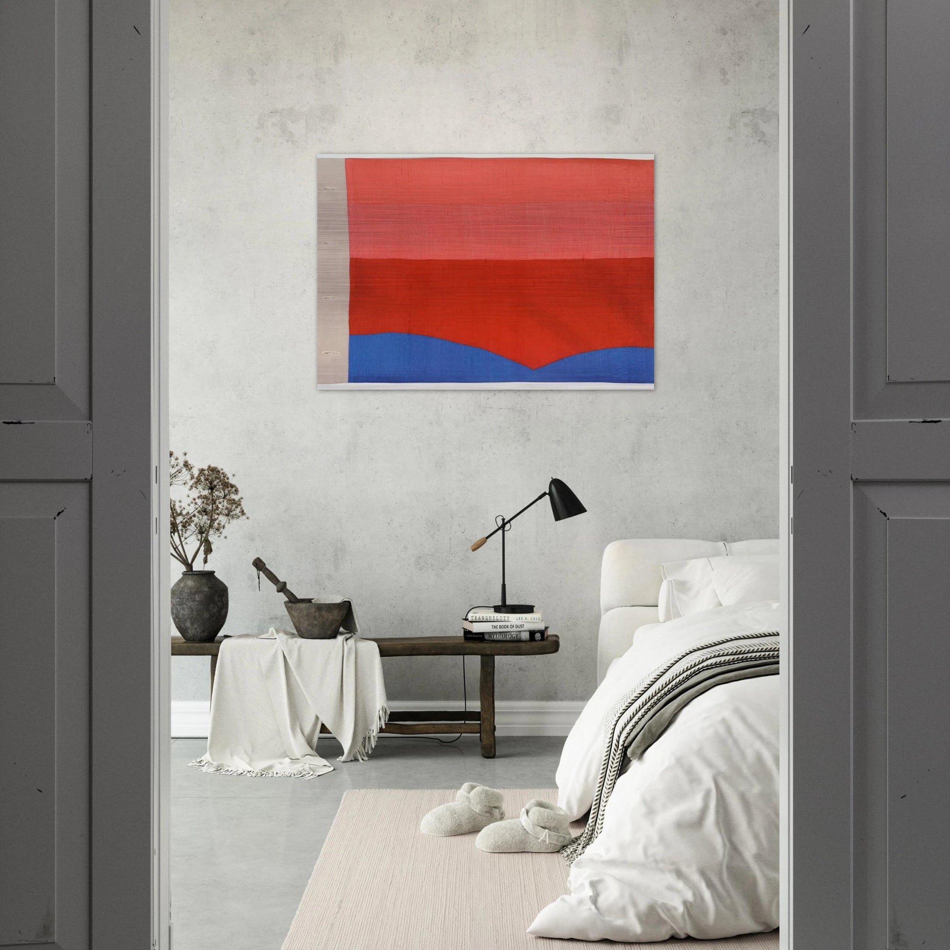 ODE TO THE BIEVRE 2007 1 - Louise Bourgeois Brushed Aluminum Print - 70x100 cm / 28x40 inches | Louise Bourgeois Aluminum Print | Louise Bourgeois Prints