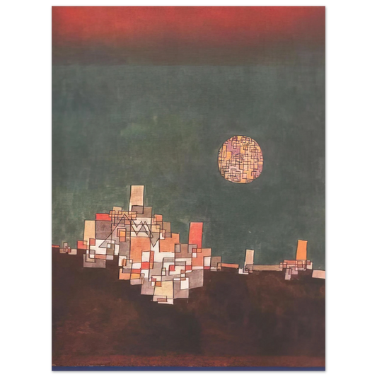 Paul Klee - CHOSEN SITE 1940  75x100 cm / 30x40inches Fine Art Poster
