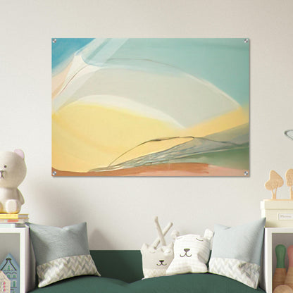 Untitled - 1976 - Larry Zox Acrylic Print - 70x100 cm / 28x40″ inches | Larry Zox Wall Art | Larry Zox Prints