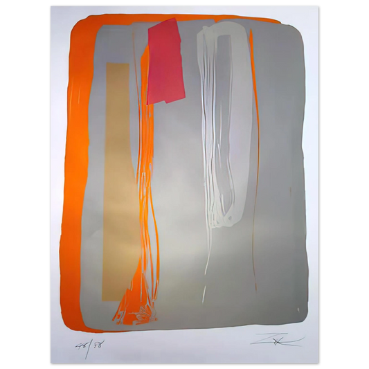 Larry Zox - Untitled 6 - 1980  75x100 cm / 30x40inches Fine Art Poster