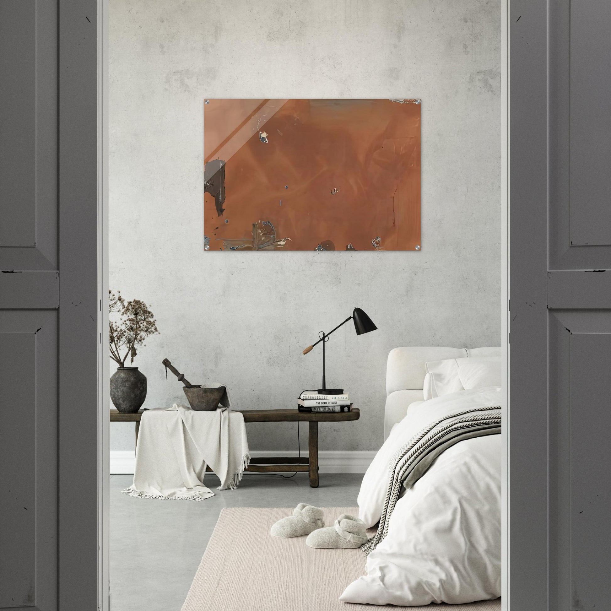 Into October, 1983- - Helen Frankenthaler Acrylic Print - 70x100 cm / 28x40″ inches | Helen Frankenthaler Wall Art | Helen Frankenthaler Prints
