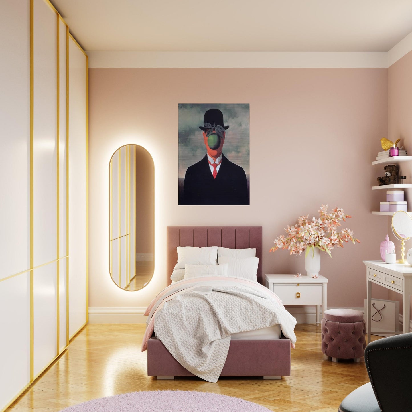 THE GREAT WAR 1964 - Rene Magritte Brushed Aluminum Print - 70x100 cm / 28x40 inches | Rene Magritte Aluminum Print | Rene Magritte Prints