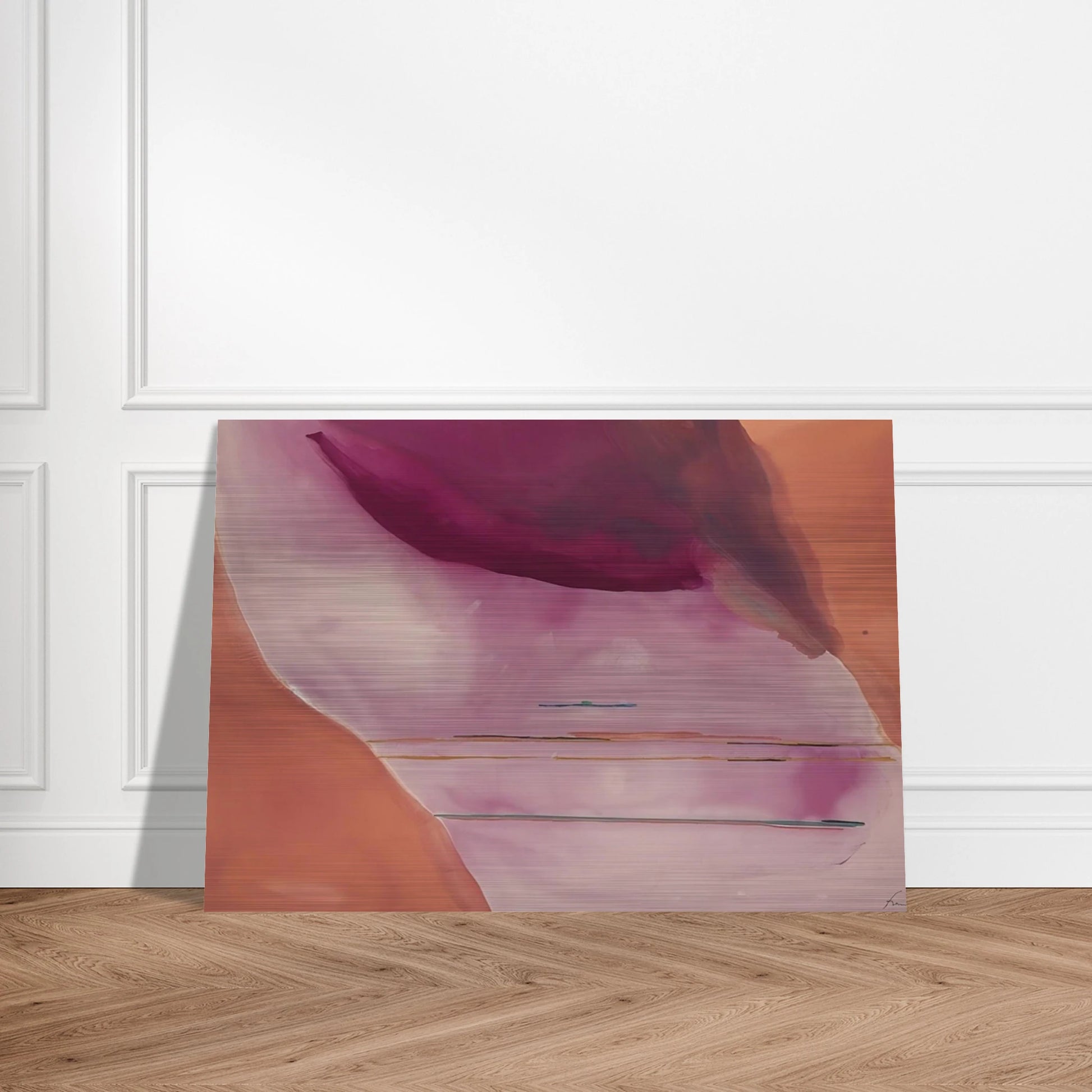Pendulum - 1972 - Helen Frankenthaler Brushed Aluminum Print - 70x100 cm / 28x40 inches | Helen Frankenthaler Aluminum Print | Helen Frankenthaler Prints