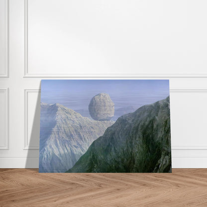 THE GLASS KEY 1959 - Rene Magritte Brushed Aluminum Print - 70x100 cm / 28x40 inches | Rene Magritte Aluminum Print | Rene Magritte Prints