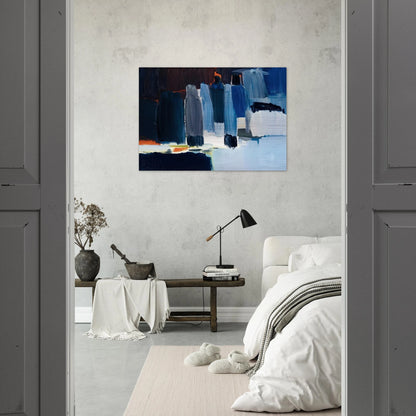 Nature morte - 1955 - Nicolas de Stael Brushed Aluminum Print - 70x100 cm / 28x40 inches | Nicolas de Stael Aluminum Print | Nicolas de Stael Prints