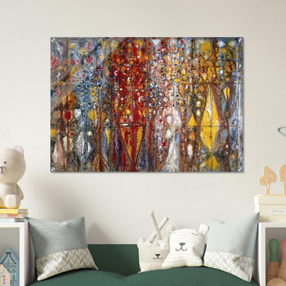 Blood Wedding - Richard Pousette-Dart Acrylic Print - 70x100 cm / 28x40″ inches