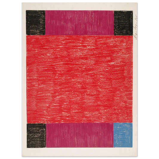 Lygia Pape - Drawing - 1985  75x100 cm / 30x40inches Fine Art Poster