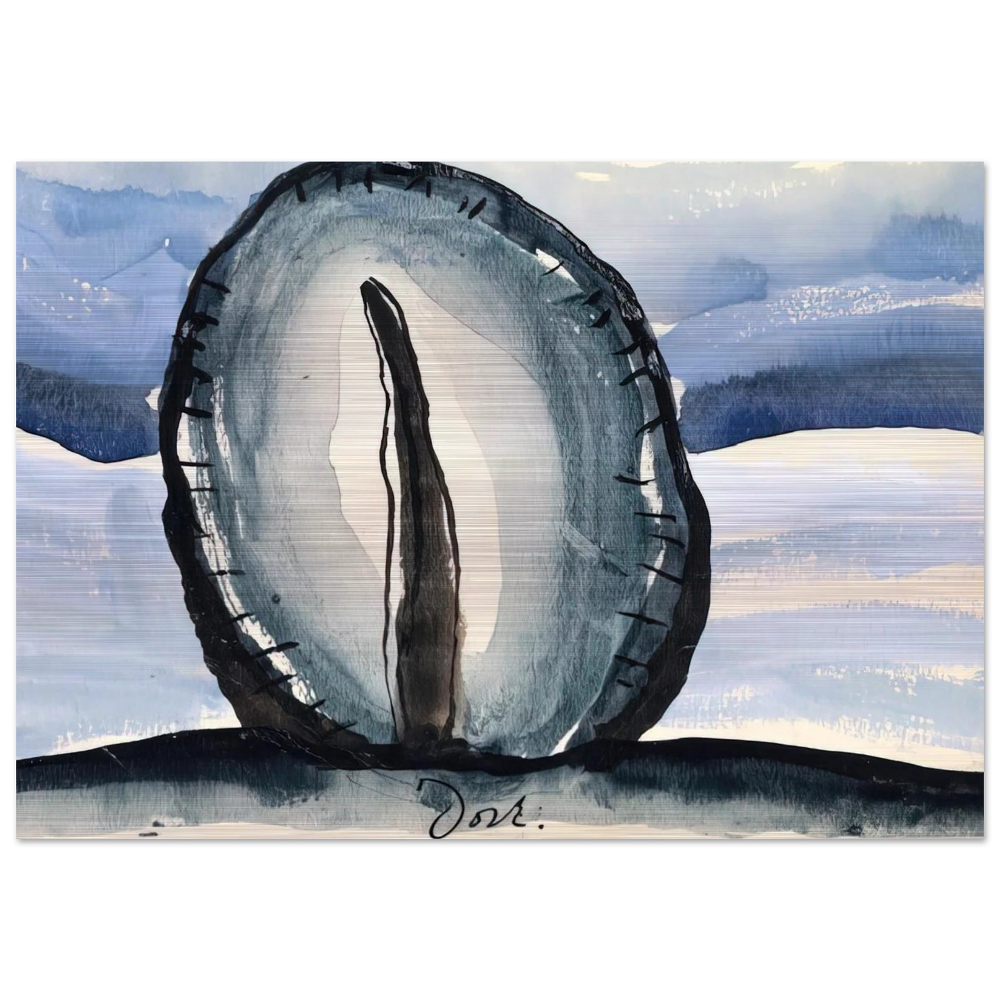 Tree - 1935 - Arthur Dove Brushed Aluminum Print - 70x100 cm / 28x40 inches | Arthur Dove Aluminum Print | Arthur Dove Prints