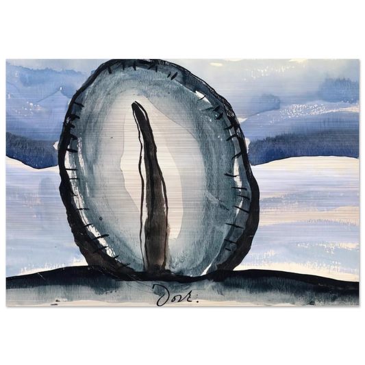 Tree - 1935 - Arthur Dove Brushed Aluminum Print - 70x100 cm / 28x40 inches | Arthur Dove Aluminum Print | Arthur Dove Prints