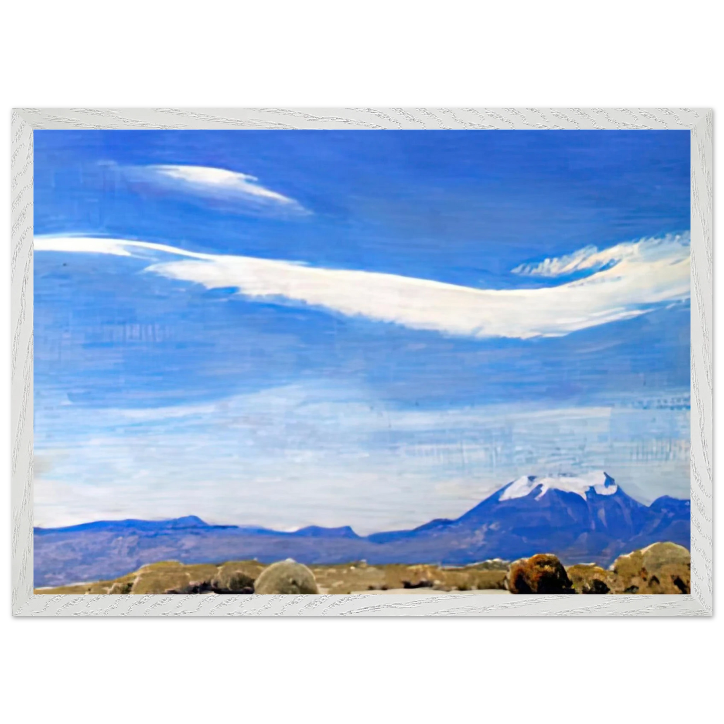Maynard Dixon - THE CLOUD COACHELLA VALLEY CALIFORNIA 1940 Wall art - A3 (29.7 x 42  cm) - Fine Art Poster-canvas - -