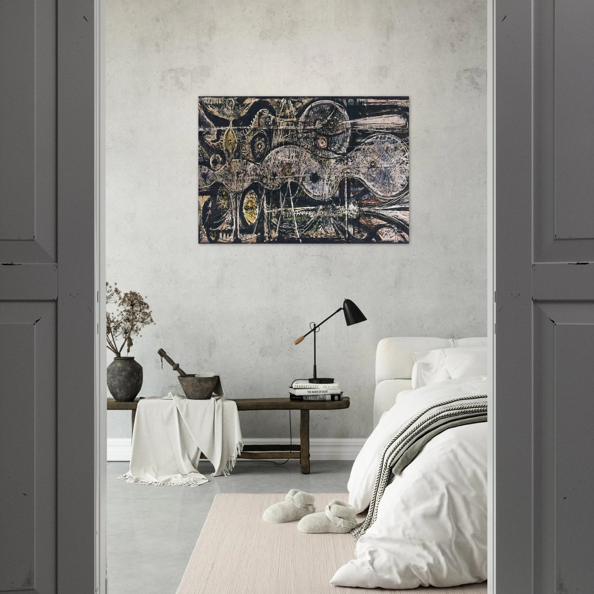 Undulation - Richard Pousette-Dart Brushed Aluminum Print - 70x100 cm / 28x40 inches | Richard Pousette-Dart Aluminum Print | Richard Pousette-Dart Prints