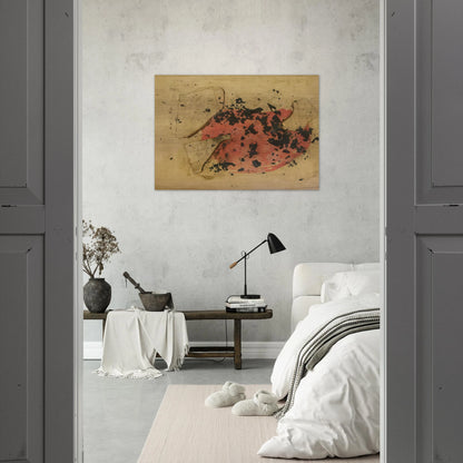 Combustione - 1957 - Alberto Burri Brushed Aluminum Print - 70x100 cm / 28x40 inches | Alberto Burri Aluminum Print | Alberto Burri Prints