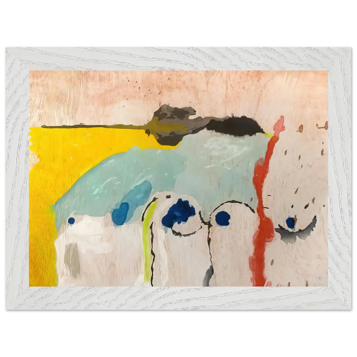 Helen Frankenthaler - Tales of Genji I - 1998 Wall art - A3 (29.7 x 42  cm) - Fine Art Poster - -