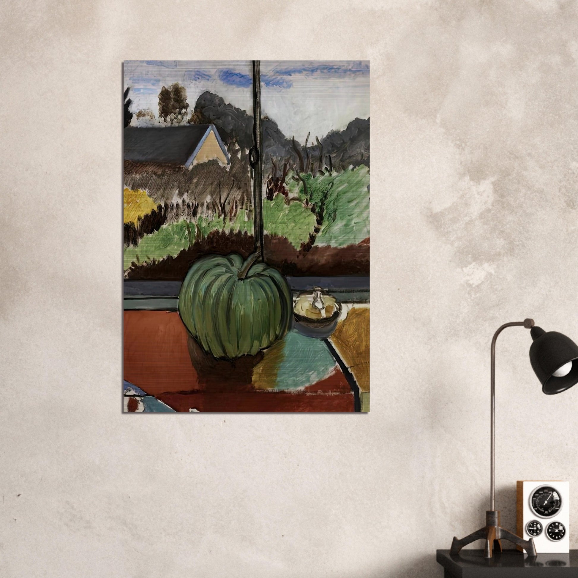 THE GREEN PUMPKIN 1916 - Henri Matisse Brushed Aluminum Print - 70x100 cm / 28x40 inches | Henri Matisse Aluminum Print | Henri Matisse Prints