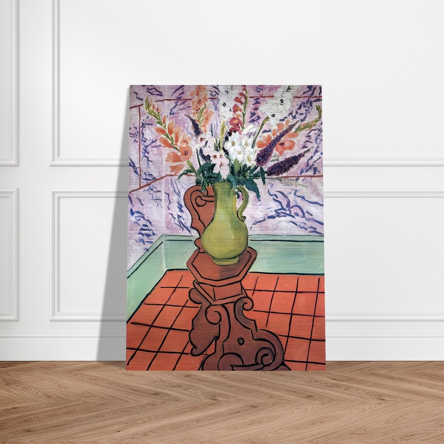 STILL LIFE 6 - Henri Matisse Brushed Aluminum Print - 70x100 cm / 28x40 inches | Henri Matisse Aluminum Print | Henri Matisse Prints