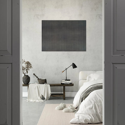 White Flower - Agnes Martin Brushed Aluminum Print - 70x100 cm / 28x40 inches | Agnes Martin Aluminum Print | Agnes Martin Prints