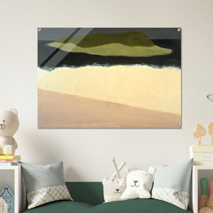 Offshore Island - 1958 - Milton Avery Acrylic Print - 70x100 cm / 28x40″ inches | Milton Avery Wall Art | Milton Avery Prints