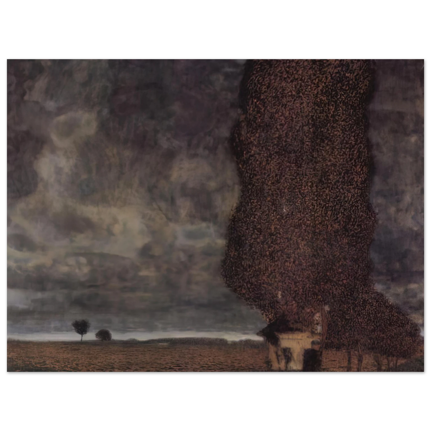 Gustav Klimt - THE BIG POPLAR II 1903  75x100 cm / 30x40inches Fine Art Poster
