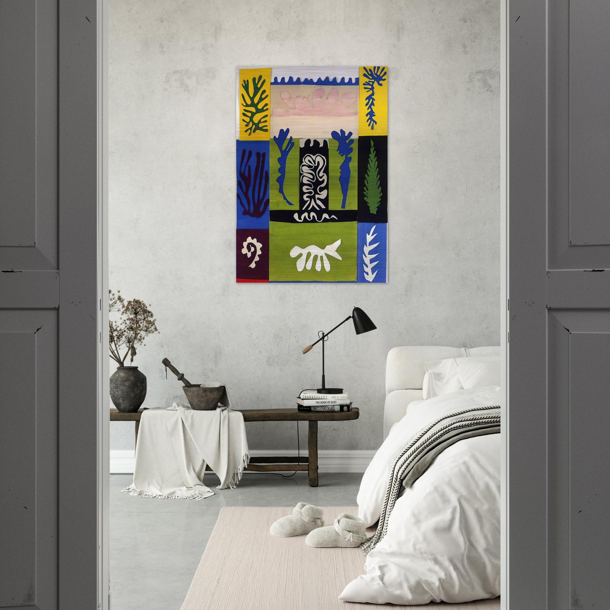 CUT OUTS 5 - Henri Matisse Brushed Aluminum Print - 70x100 cm / 28x40 inches | Henri Matisse Aluminum Print | Henri Matisse Prints