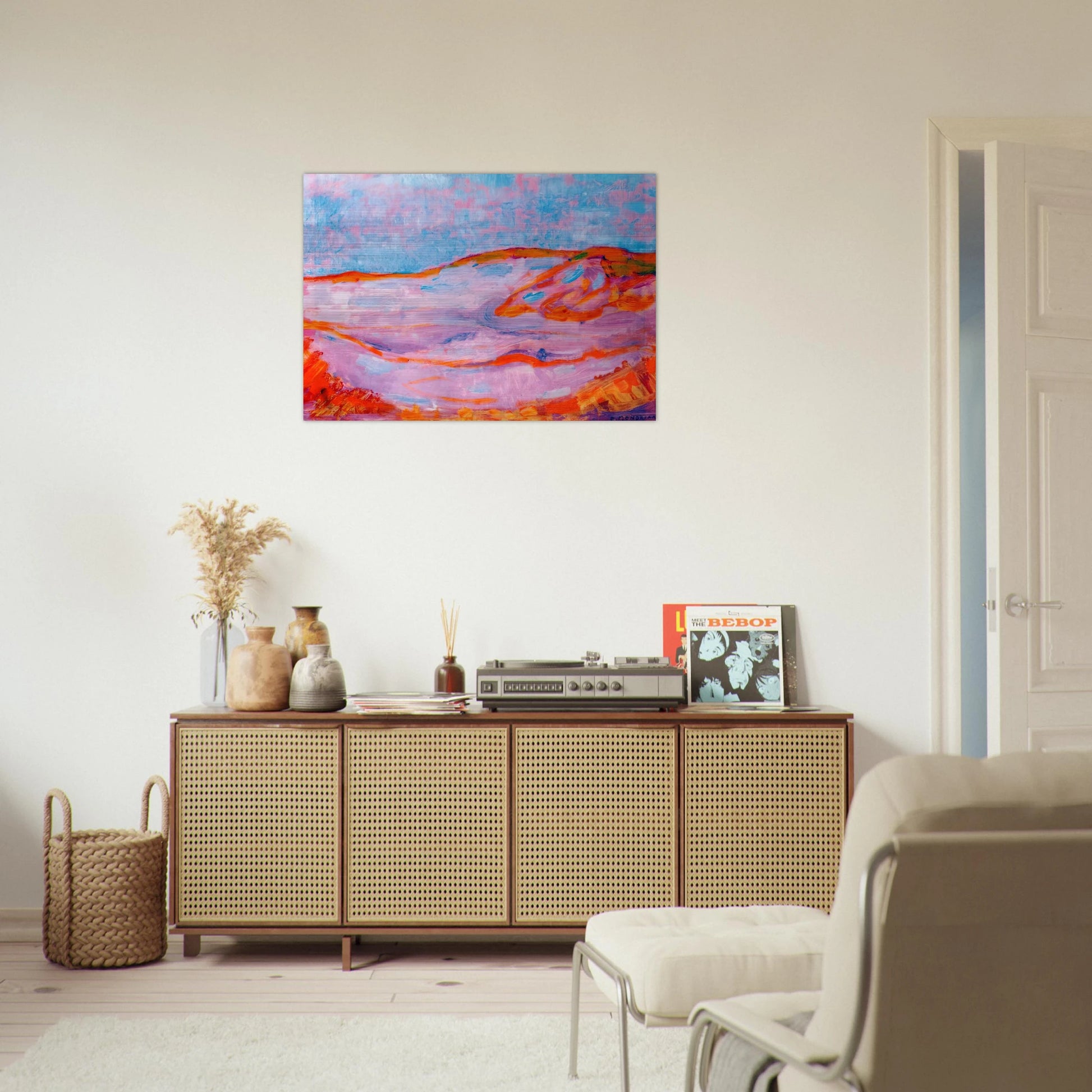 Dune IV - Piet Mondrian Brushed Aluminum Print - 70x100 cm / 28x40 inches | Piet Mondrian Aluminum Print | Piet Mondrian Prints