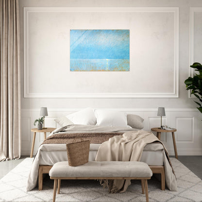 The Evening Star - Childe Hassam Acrylic Print - 70x100 cm / 28x40″ inches | Childe Hassam Wall Art | Childe Hassam Prints
