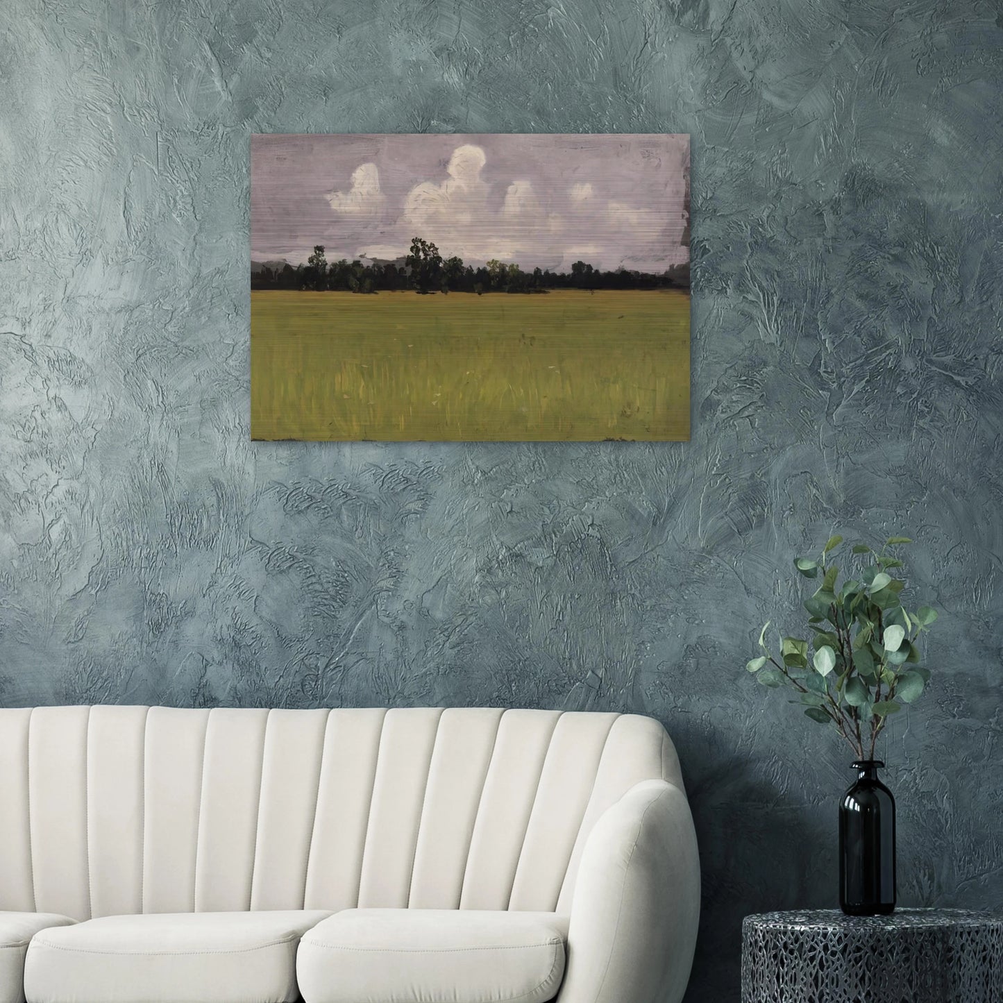 Autumn. Steppe - Arkhyp Kuindzhi Brushed Aluminum Print - 70x100 cm / 28x40 inches | Arkhyp Kuindzhi Aluminum Print | Arkhyp Kuindzhi Prints