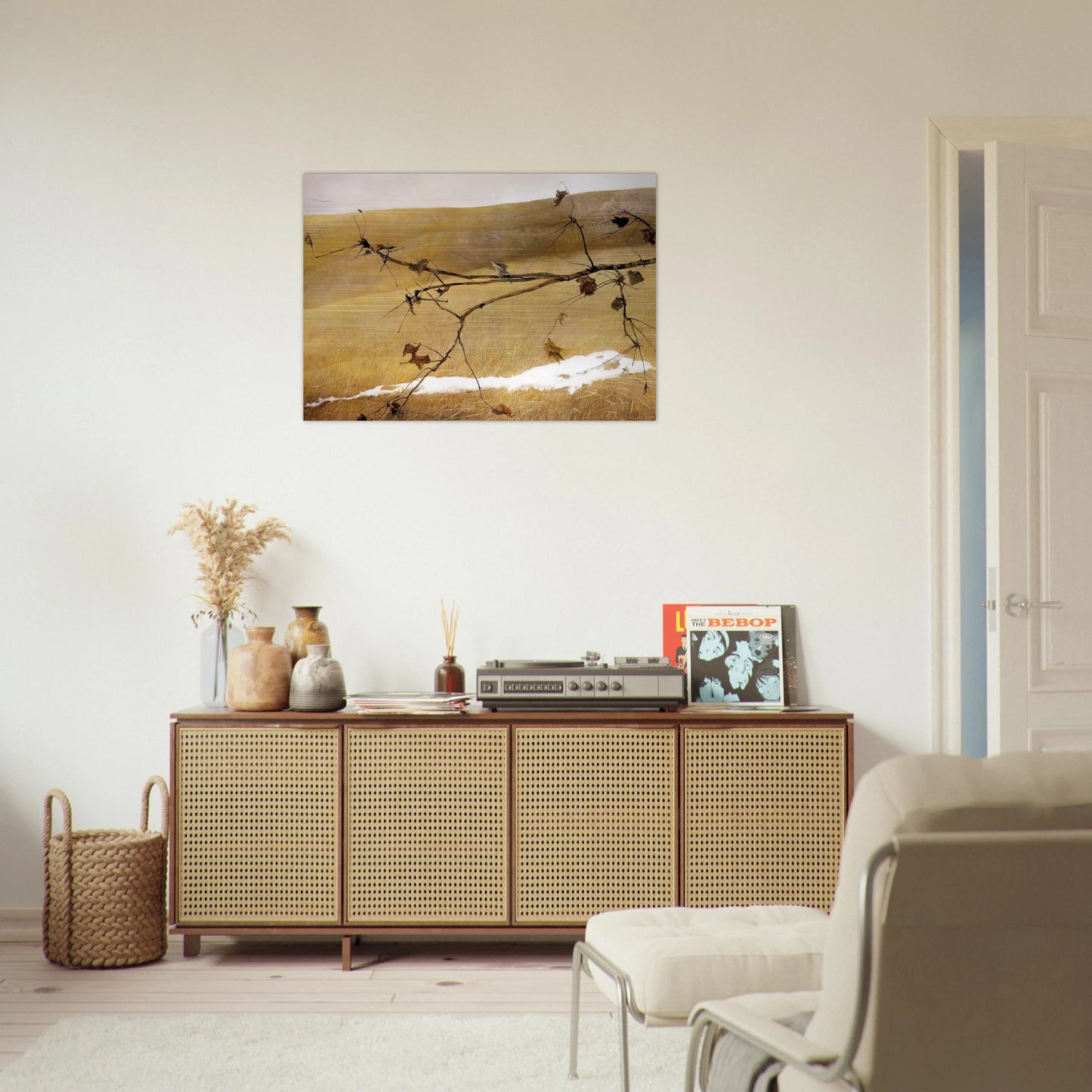 LONG LIMB - Andrew Wyeth Brushed Aluminum Print - 70x100 cm / 28x40 inches | Andrew Wyeth Aluminum Print | Andrew Wyeth Prints