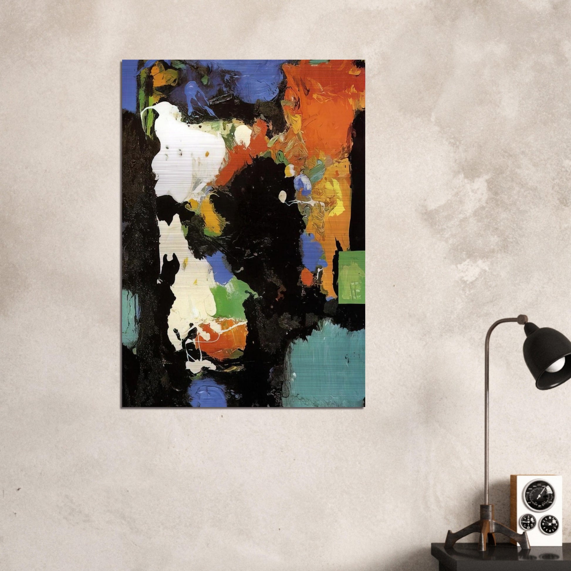 The Conjurer - Hans Hofmann Brushed Aluminum Print - 70x100 cm / 28x40 inches | Hans Hofmann Aluminum Print | Hans Hofmann Prints
